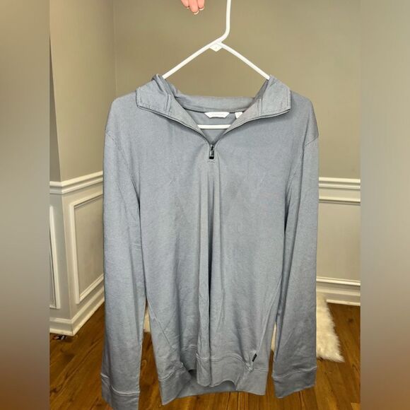 NWT Calvin Klein 3/4 zip long sleeve shirt - Picture 1 of 5